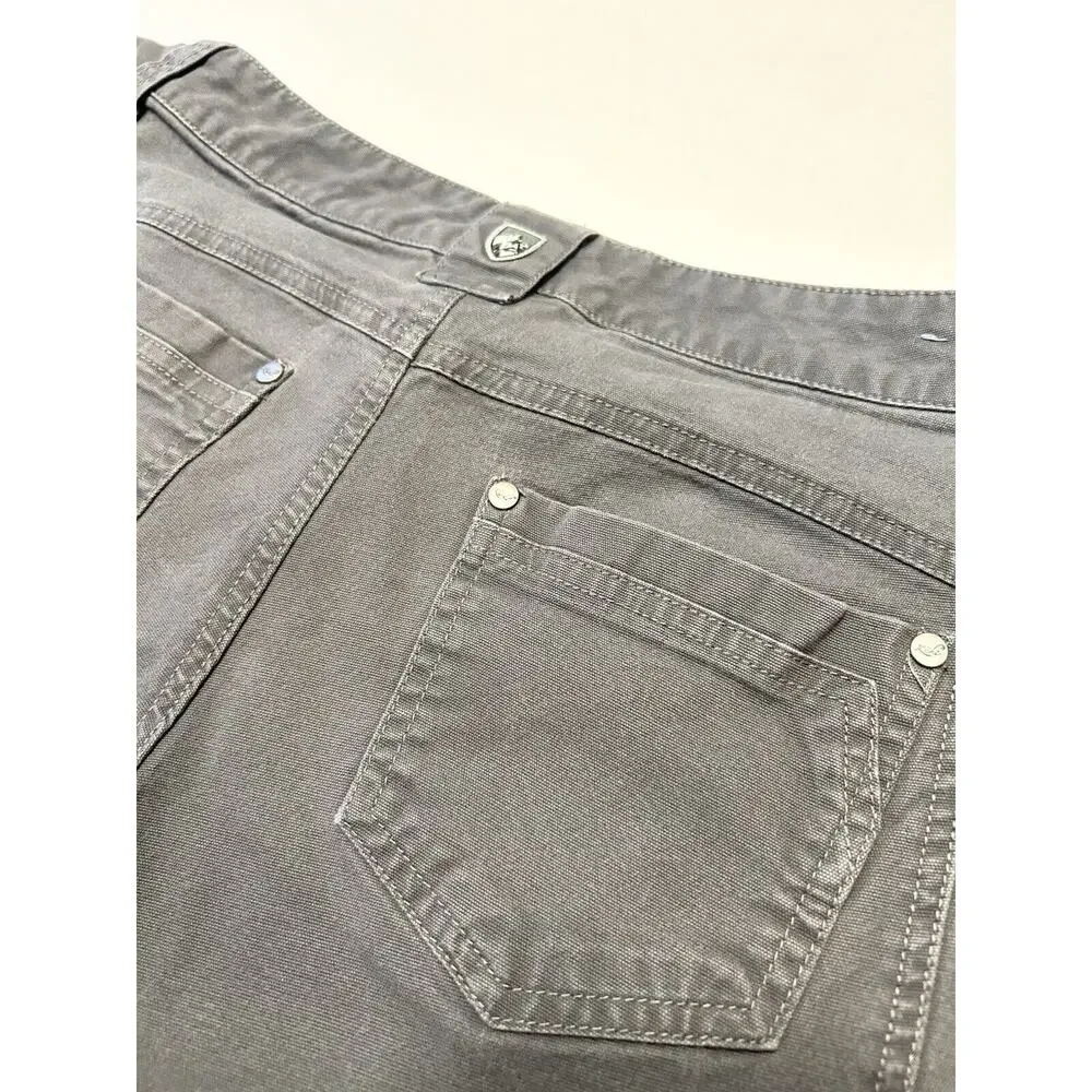 Kuhl Pants Womens 4 Reg Blue Grey Hiking Outdoor Gorpcore Camping - Picture 6 of 11